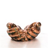 Подставка для украшений Ладони US09232 полистоун цв.под бронзу - фото 240803 Подставка для украшений Ладони US09232 полистоун цв.под бронзу - фото 240803