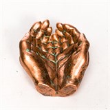 Подставка для украшений Ладони US09232 полистоун цв.под бронзу - фото 240804 Подставка для украшений Ладони US09232 полистоун цв.под бронзу - фото 240804