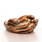 Подставка для украшений Ладони US09232 полистоун цв.под бронзу - фото 240806 Подставка для украшений Ладони US09232 полистоун цв.под бронзу - фото 240806