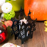 Подсвечник Сказочный дом декоративный металлический - фото 240925