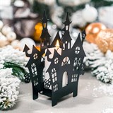 Подсвечник Сказочный дом декоративный металлический - фото 240926