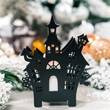 Подсвечник Сказочный дом декоративный металлический - фото 240927