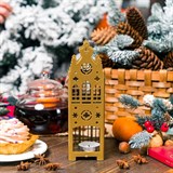 Подсвечник Замок из металла  для одной чайной свечи - фото 240958