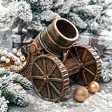 Бутылочница Пушка U09297 полистоун - фото 241088