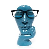 Подставка для очков U09305-Blu полистоун цв.синий - фото 241103 Подставка для очков U09305-Blu полистоун цв.синий - фото 241103