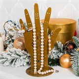 Подставка для украшений Ладонь 730-102 металл - фото 241162