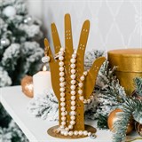 Подставка для украшений Ладонь 730-102 металл - фото 241163