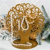 Подставка настольная под украшения Дерево металл - фото 241195