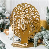 Подставка настольная под украшения Дерево металл - фото 241196