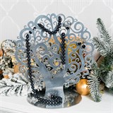 Подставка настольная под украшения Дерево металл - фото 241199