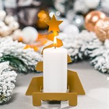 Подсвечник декоративный Ёлочка для одной свечи - фото 241266