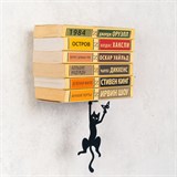 Магнитный декор для невидимой полки  Кот с бабочкой - фото 241273