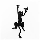 Магнитный декор для невидимой полки  Кот с бабочкой - фото 241274