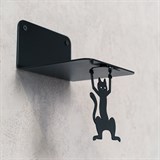 Магнитный декор для парящей полки Кот - фото 241292