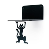 Магнитный декор для парящей полки Кот - фото 241294