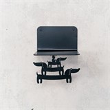 Магнитный декор для парящей настенной полки Таксы - фото 241311