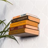 Невидимая настенная полка для книг - фото 241319