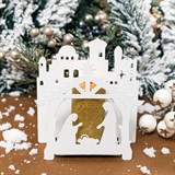 Подсвечник Рождественский сочельник декор настольный - фото 241329