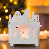 Подсвечник Рождественский сочельник декор настольный - фото 241332