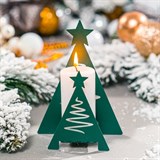 Подсвечник Ёлка новогодняя для одной свечи - фото 241352
