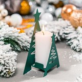 Подсвечник Ёлка новогодняя для одной свечи - фото 241353