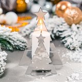 Декоративный подсвечник Ёлочка для одной свечи - фото 241355