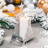 Декоративный подсвечник Ёлочка для одной свечи - фото 241356