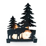 Новогодний подсвечник из металла - фото 241428