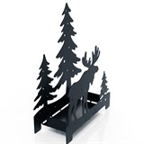 Новогодний подсвечник из металла - фото 241433