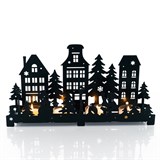 Подсвечник Новый Год декор из металла - фото 241452