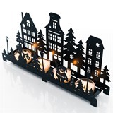 Подсвечник Новый Год декор из металла - фото 241454