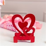 Подсвечник Сердца декоративный для одной свечи - фото 241593