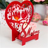 Подсвечник декоративный настольный 8 Марта - фото 241650