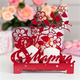 Подсвечник 8 Марта декоративный настольный - фото 241658