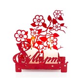 Подсвечник 8 Марта декоративный настольный - фото 241661