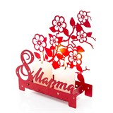 Подсвечник 8 Марта декоративный настольный - фото 241664