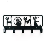 Вешалка настенная 5 крючков 702-047 металлическая - фото 241690