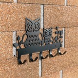 Вешалка настенная 5 крючков 702-053 Совы - фото 241717