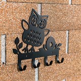 Вешалка настенная 4 крючка 702-054 Сова - фото 241730