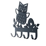 Вешалка настенная 4 крючка 702-054 Сова - фото 241733