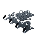 Вешалка настенная 4 крючка 702-054 Сова - фото 241734