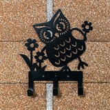 Вешалка настенная 3 крючка 702-055 Сова - фото 241737