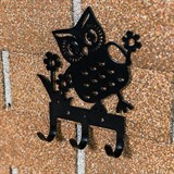 Вешалка настенная 3 крючка 702-055 Сова - фото 241738