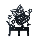 Вешалка настенная 3 крючка 702-055 Сова - фото 241741