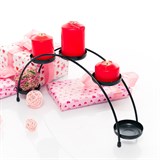 Подсвечник интерьерный на пять свечей 607-62 металл - фото 241981