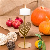 Подсвечник  Сердце декоративный на одну свечу - фото 242002