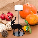 Подсвечник Олень на одну свечу - фото 242032