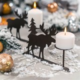 Декоративный подсвечник на две свечи - фото 242056