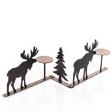 Декоративный подсвечник на две свечи - фото 242058