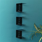 Невидимая настенная полка 3 шт для книг - фото 242112